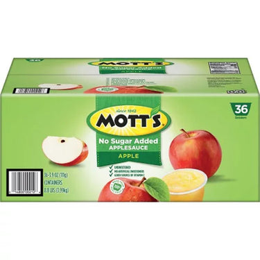 Mott'S Natural Applesauce, 36 Ct.